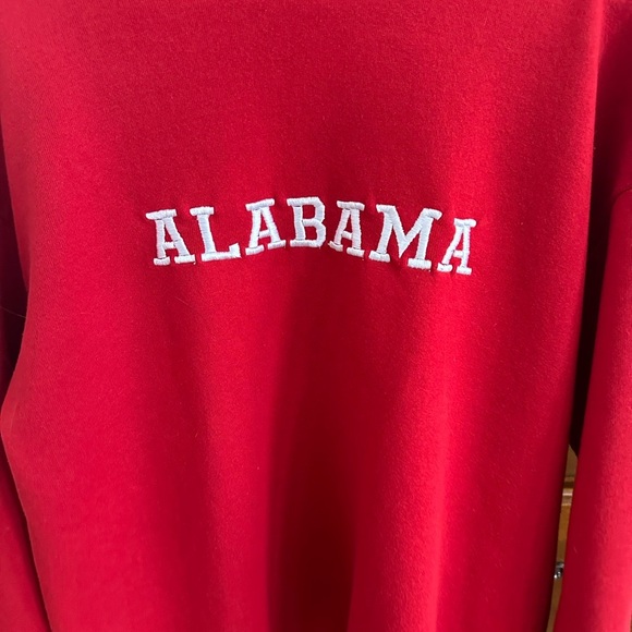 Jerzees Alabama sweatshirt in red. Size large. - Picture 6 of 7